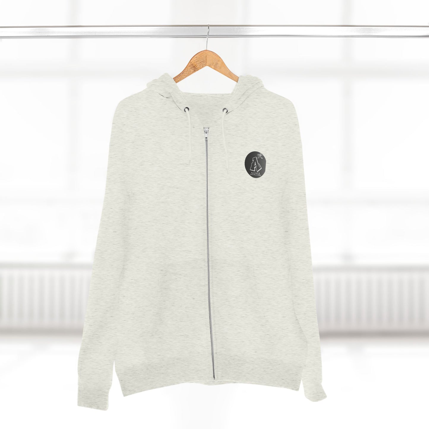 Comfy zip-up hoodie with a witty 1900’s throwback design—perfect for 90’s kids who love a good laugh.