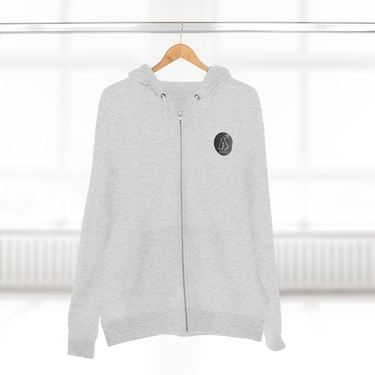 Comfy zip-up hoodie with a witty 1900’s throwback design—perfect for 90’s kids who love a good laugh.