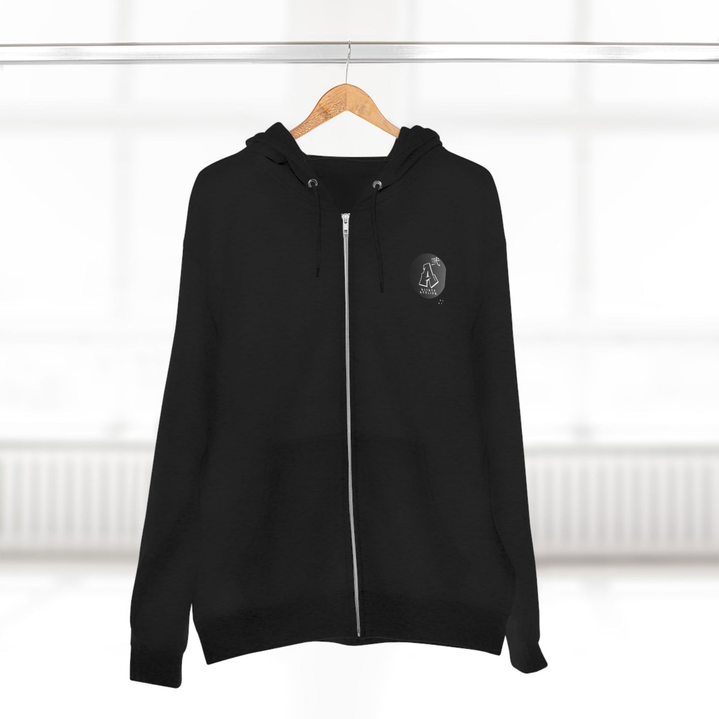 Comfy zip-up hoodie with a witty 1900’s throwback design—perfect for 90’s kids who love a good laugh.