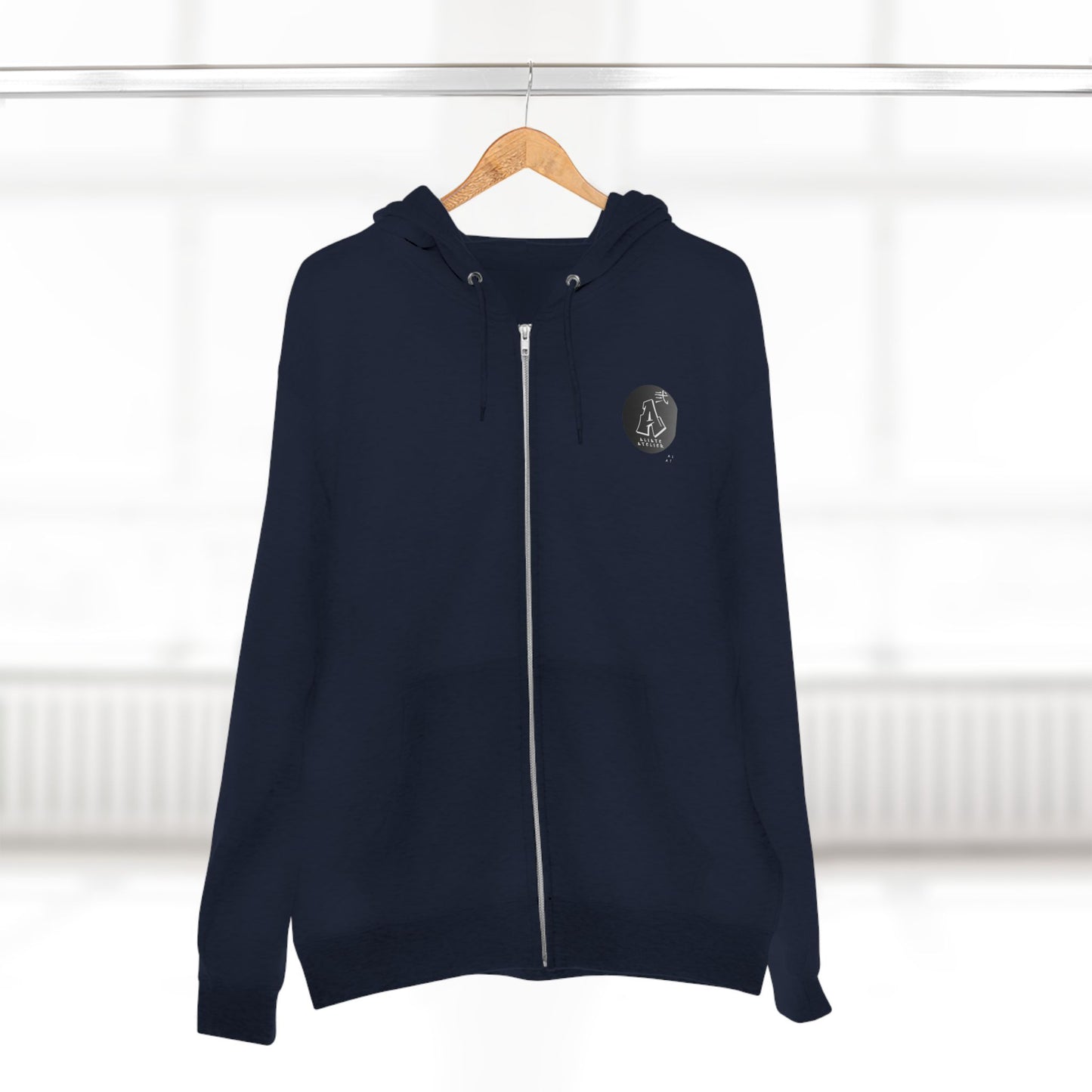Comfy zip-up hoodie with a witty 1900’s throwback design—perfect for 90’s kids who love a good laugh.